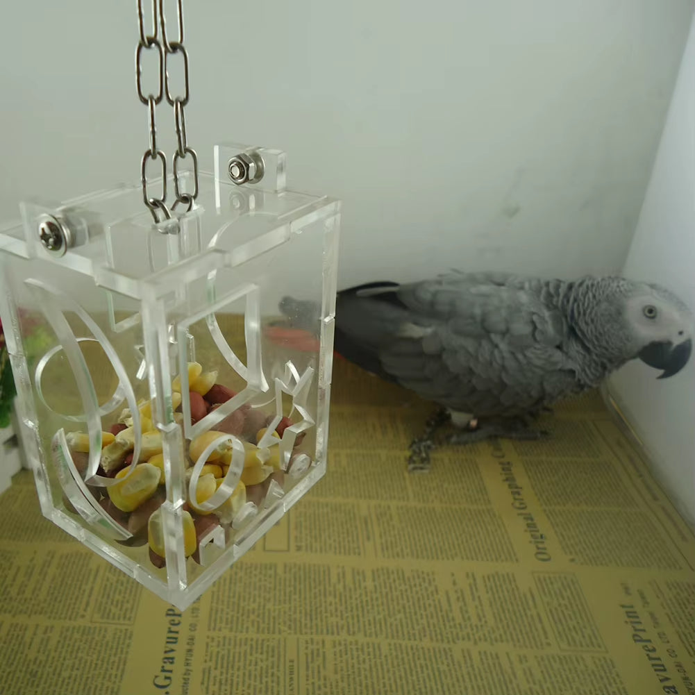 ForageFun Hanging Feeder – The Ultimate Treat Toy for Curious Birds